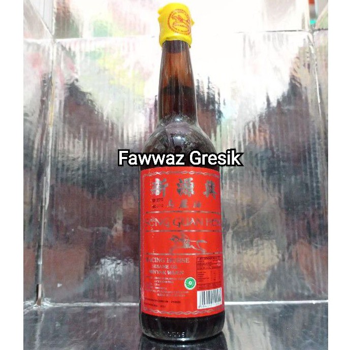 Minyak Wijen seng Guan Heng Sesame Oil Kuda Oh Guan Hing 620ml