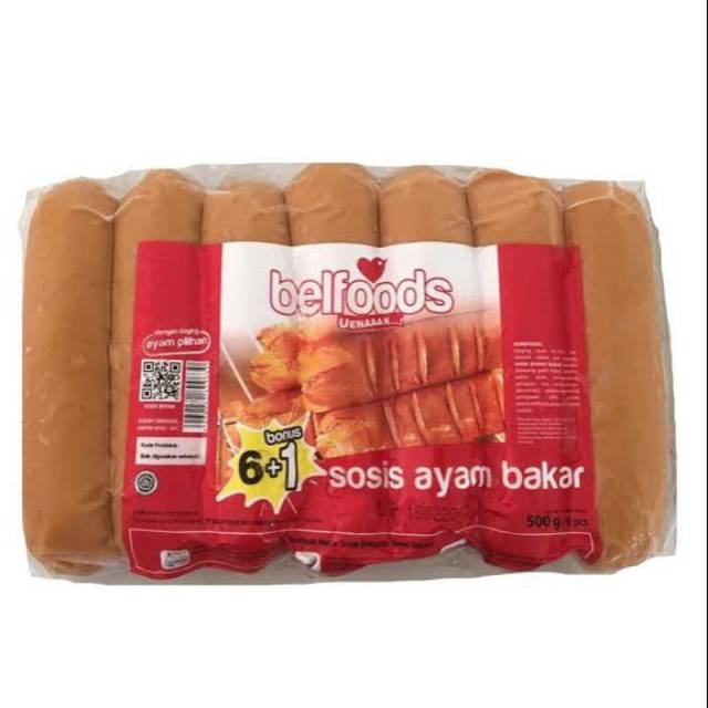 

Sosis ayam bakar belfoods 500g