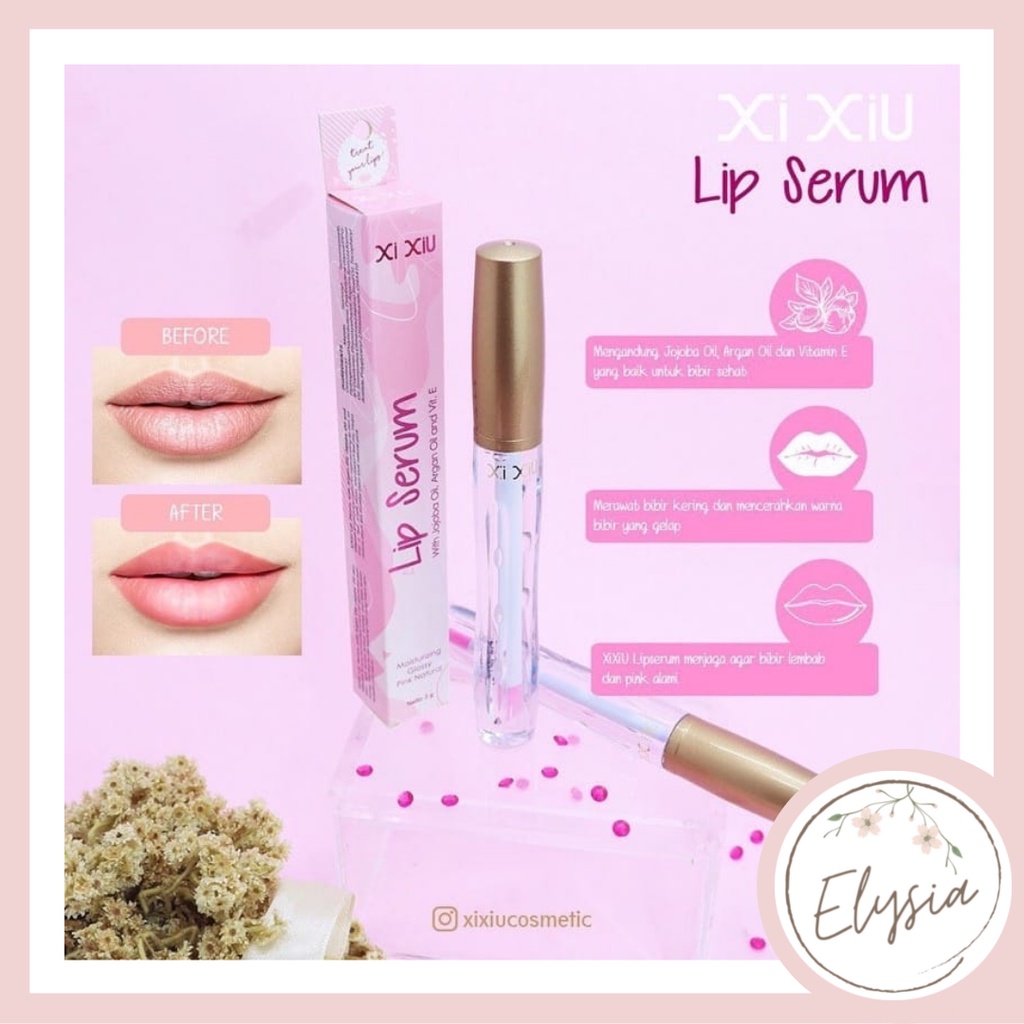 XI XIU Lip Glow Serum | Xixiu Serum Bibir | Lip Mask | Lip Moist