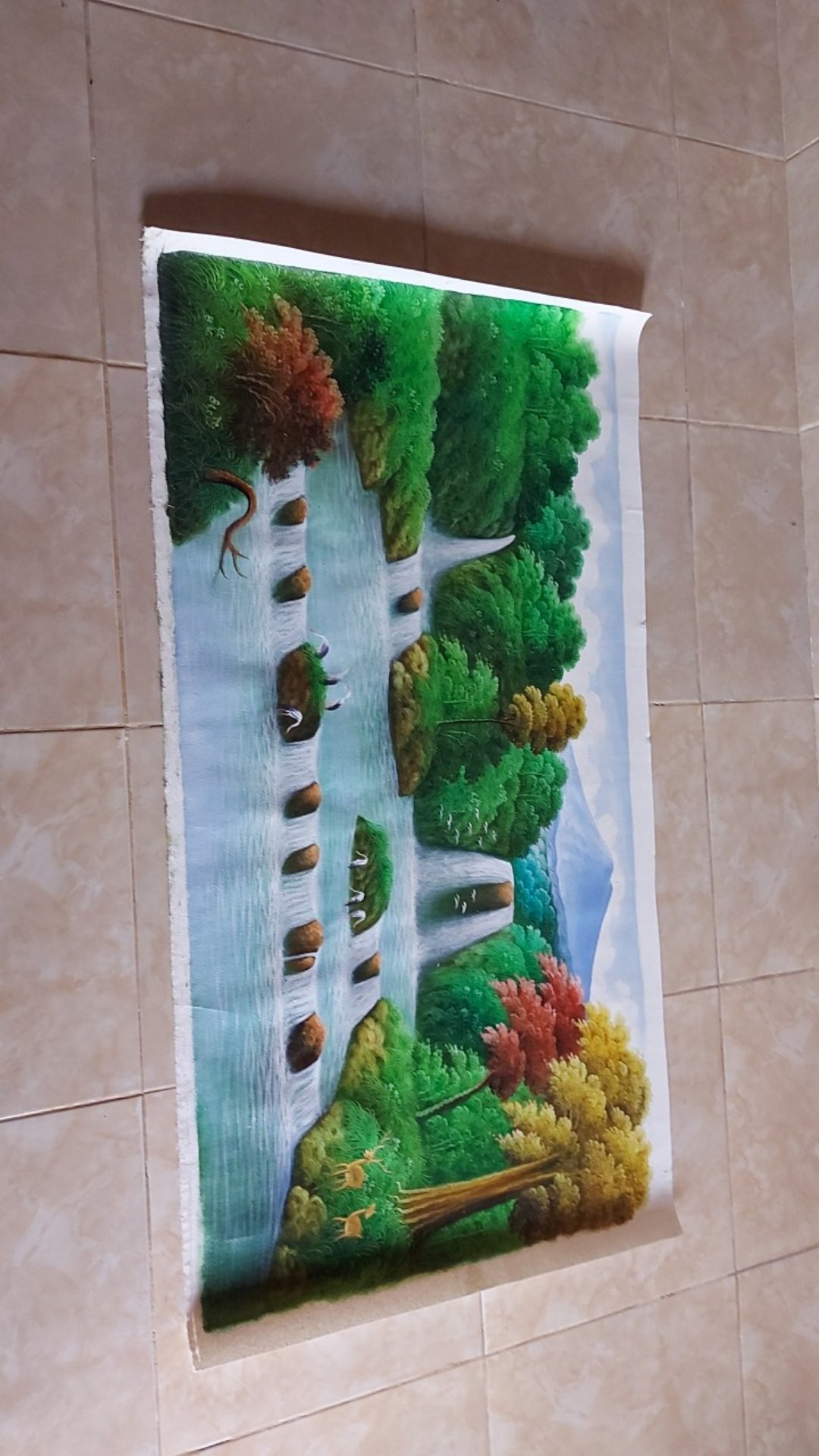 Lukisan Air Terjun