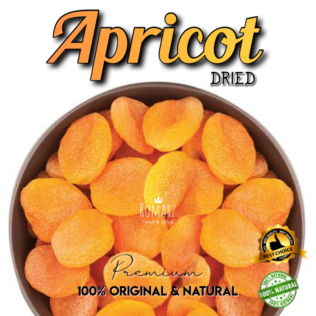 

DRIED APRICOT USA PREMIUM 200gr | BUAH APRICOT KERING 200gr