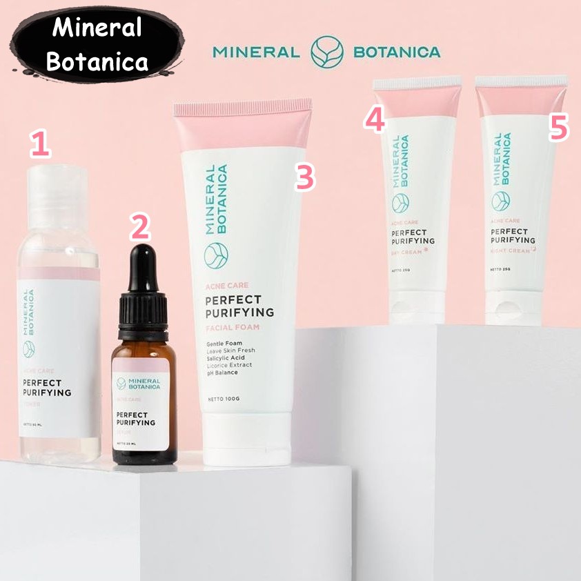 MINERAL BOTANICA Acne Care Series