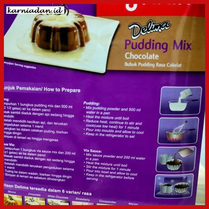 

RAGA-RAGA- HAAN PUDDING MIX CHOCOLATE -GNIDUP-NAHAB.