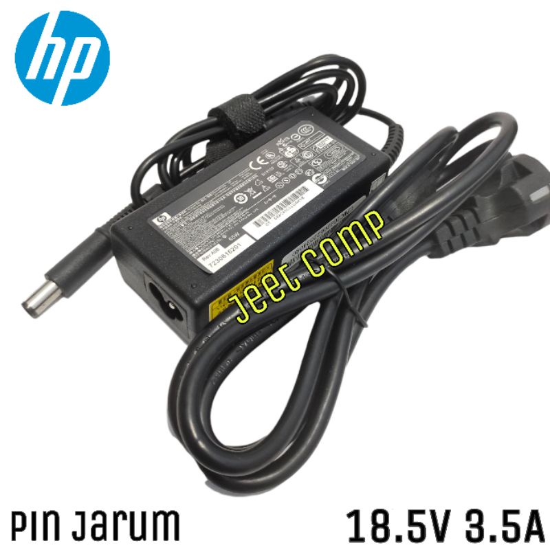 ADAPTOR CHARGER LAPTOP HP 1000 CQ40 CQ60 CQ42 CQ43 CQ56 CQ32 18.5V 3.5A ORIGINAL