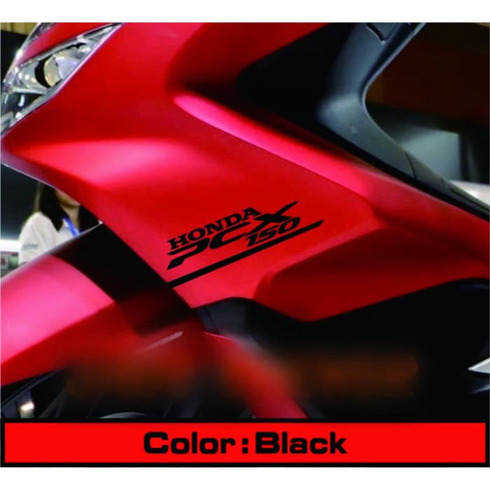 Cutting Sticker stiker Body Honda PCX 150 harga SEPASANG