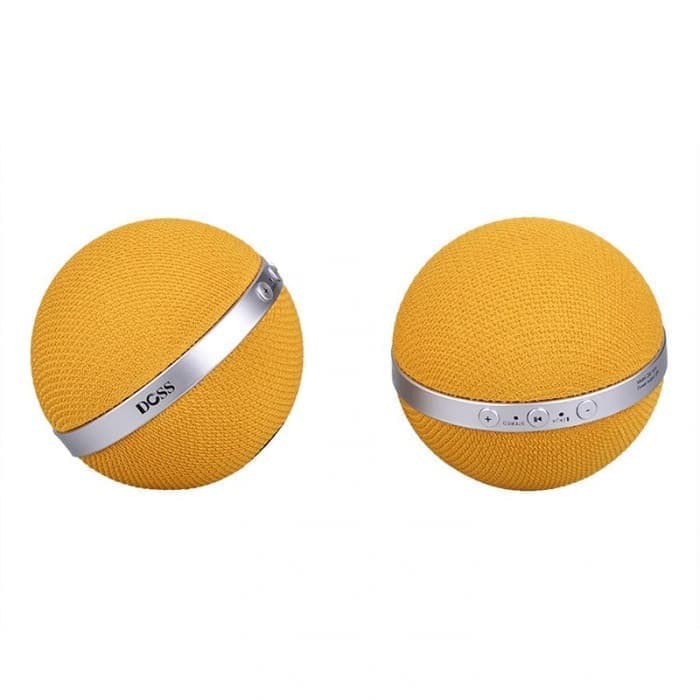 DOSS DS- 3D STEREO BLUETOOTH SPEAKER (YELLOW)