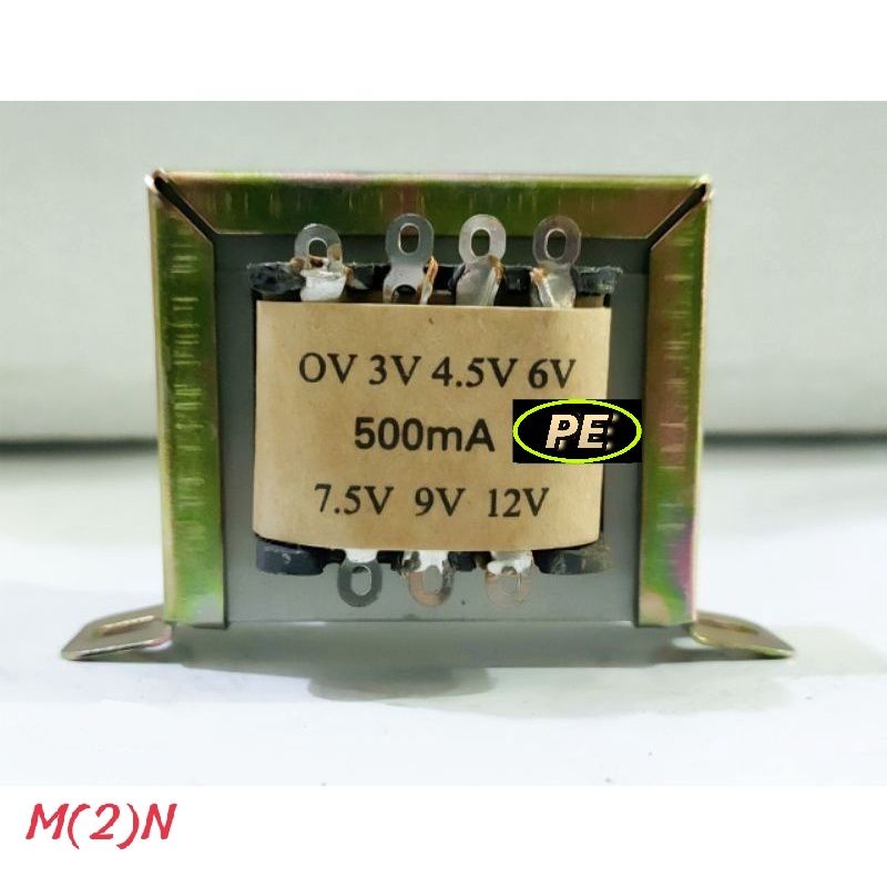 TRAFO  500MA { NON - CT } 12V  SANKEN