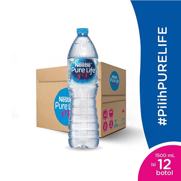 

Air mineral nestle / Nestle pure life 1500 ml