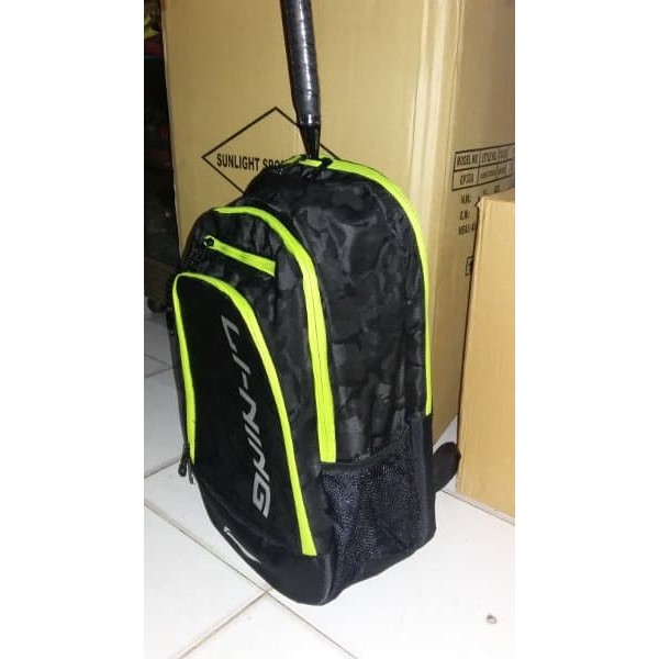 tas badminton ransel li ning..100% original