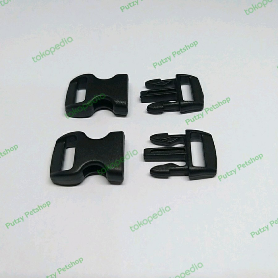 BUCKLE KUNCI SODOK MINI 1CM PLASTIK
