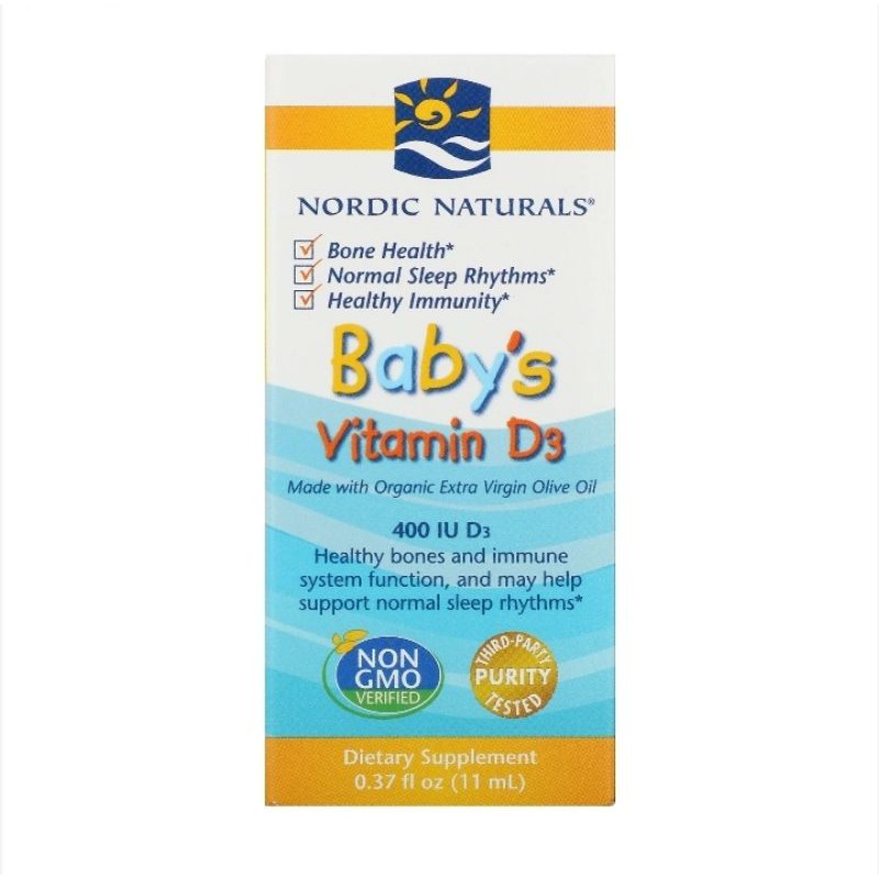 Nordic Naturals Baby's Vitamin D3 400 IU (11 ml)