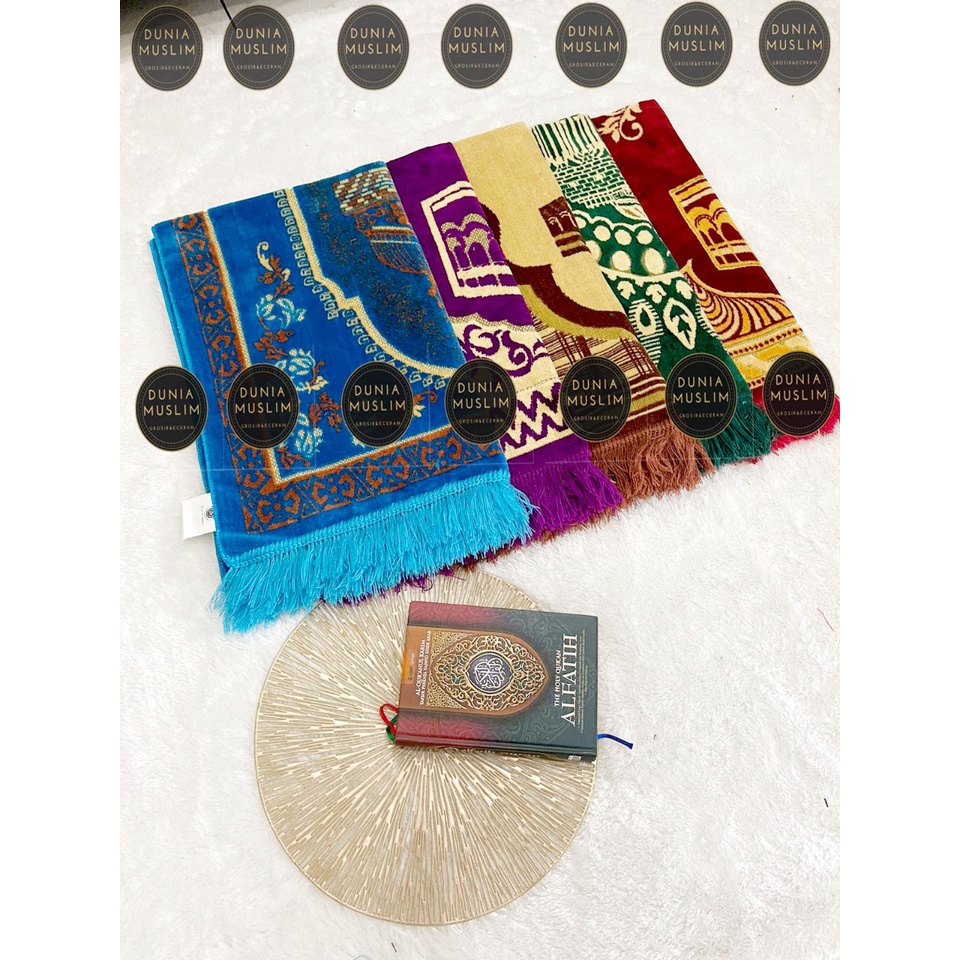 Sajadah Turki Bulu Premium Sajadah Besar Ukuran 110x70cm Sajadah Jumbo Murah Sajadah Murah By Dunia Muslim