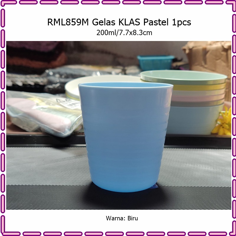 [1pcs] RML859M Gelas Anak KLAS Pastel