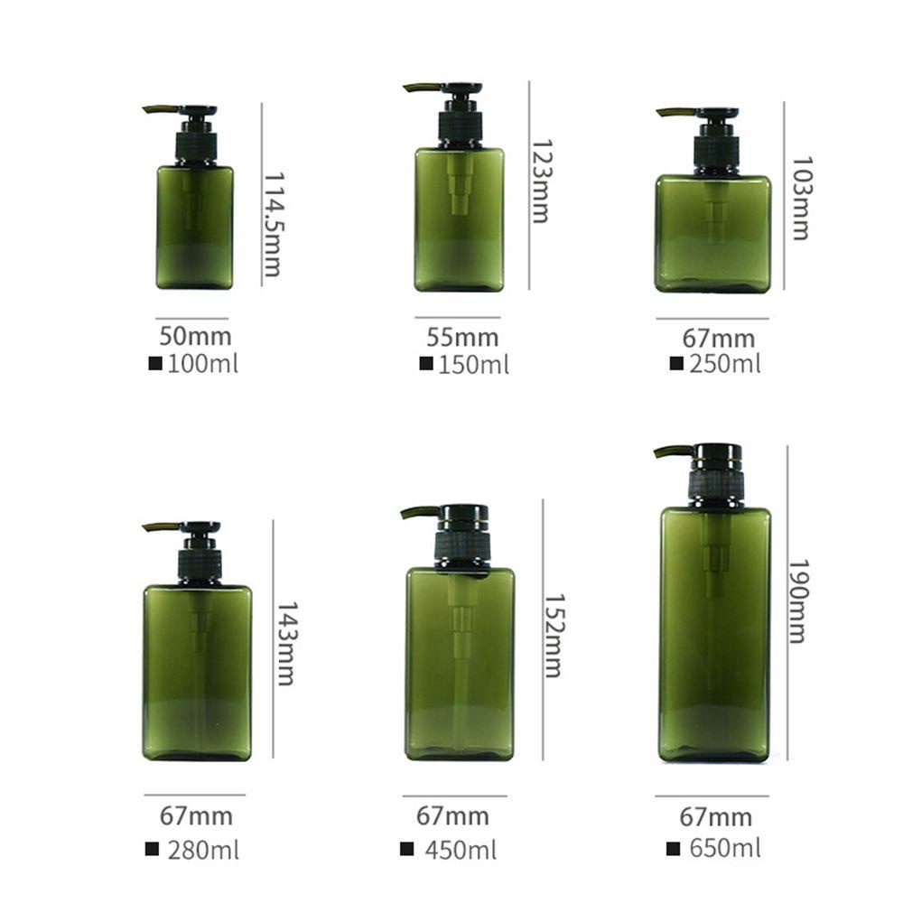 CHOOKYY Dispenser Sabun New Plastik Cair Hand Sanitizer Shampoo Wadah Bening