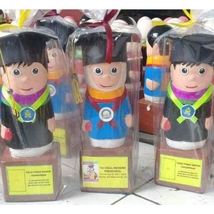 Promo Pernak-Pernik Wisuda, Cinderamata Wisuda, Souvenir Wisuda, Boneka Terbaru