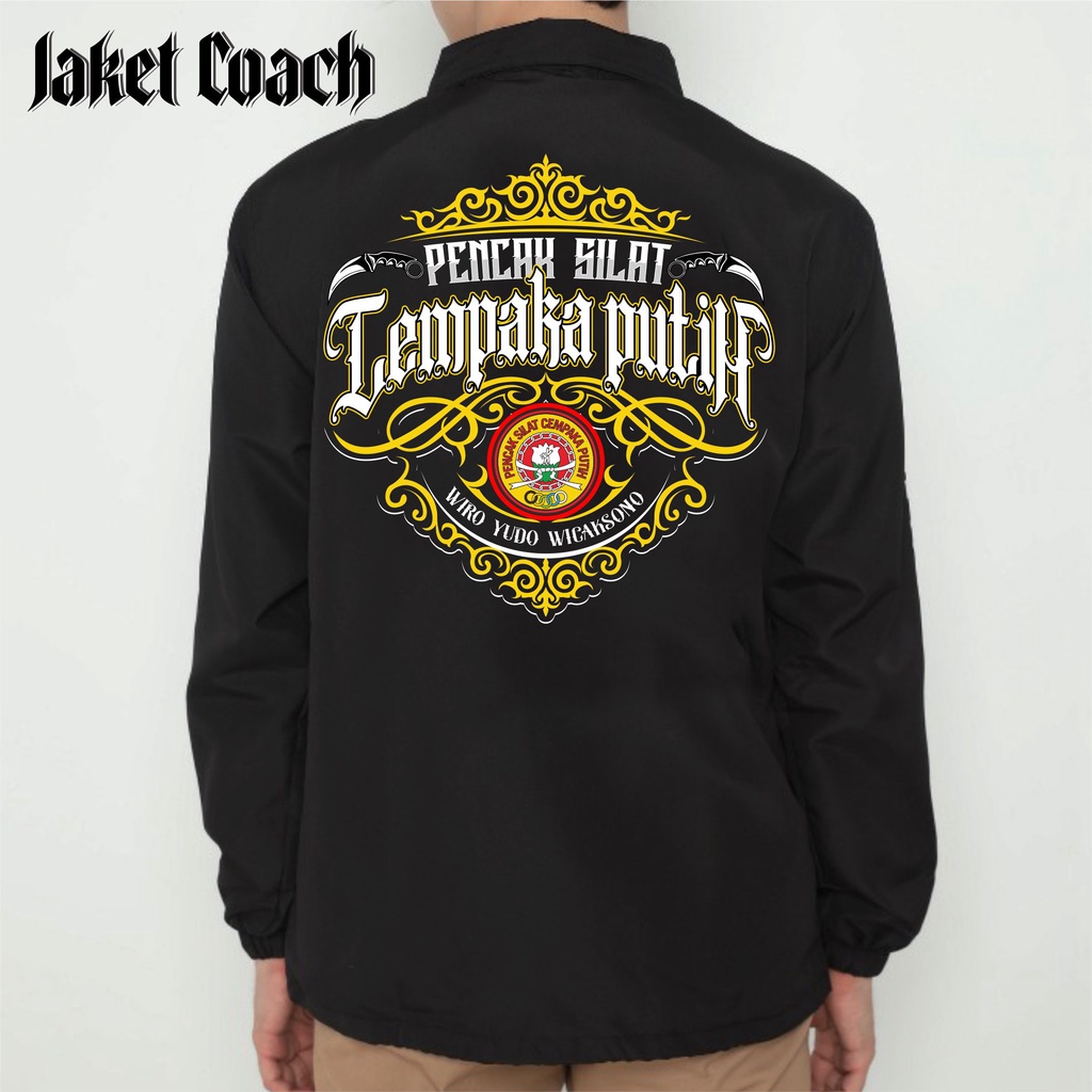 JAKET COACH CEMPAKA PUTIH | JAKET COACH PSCP KEREN | JAKET PESILAT