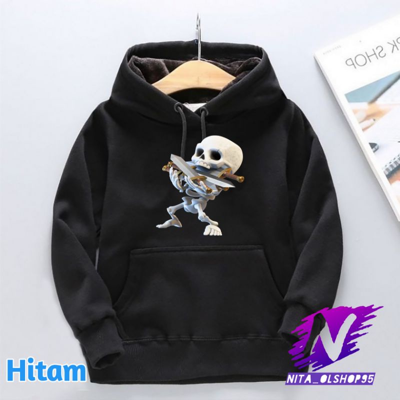 sweater hoodie coc tengkorak