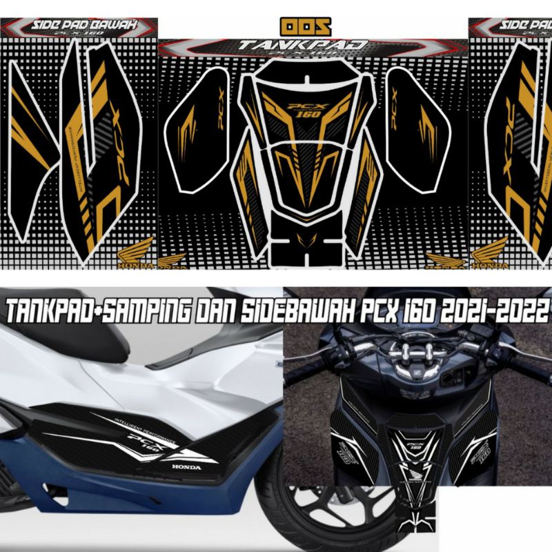 (Bisa COD) sticker tankpad PCX 160 2022 pelindung tanki PCX 160 2022 honda PCX 160