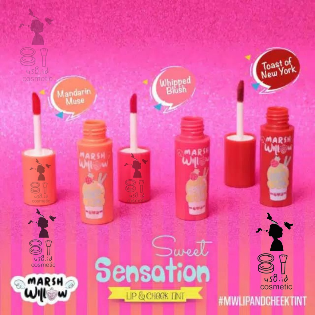 MarshWillow Sweet Sensation Lip &amp; Cheek Tint BPOM | Marshwillow by Natasha Wilona