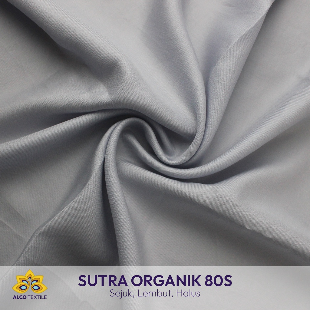 Kain Berkualitas Bahan Sprei/Piama Tencel/Sutra Organik 80s Original 50cm