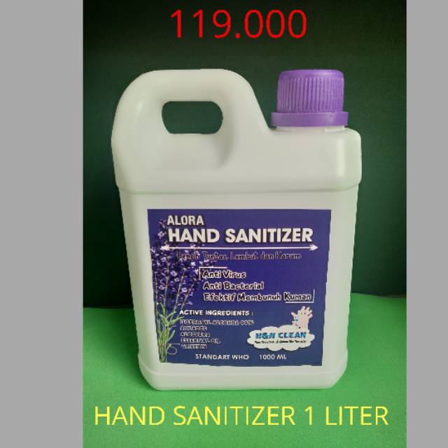 HAND SANITIZER 1 LITER JRIGEN