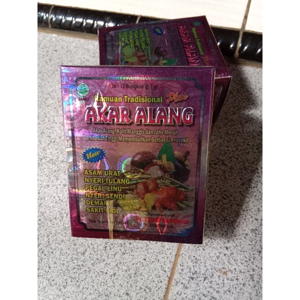 

jamu akar alang serbuk