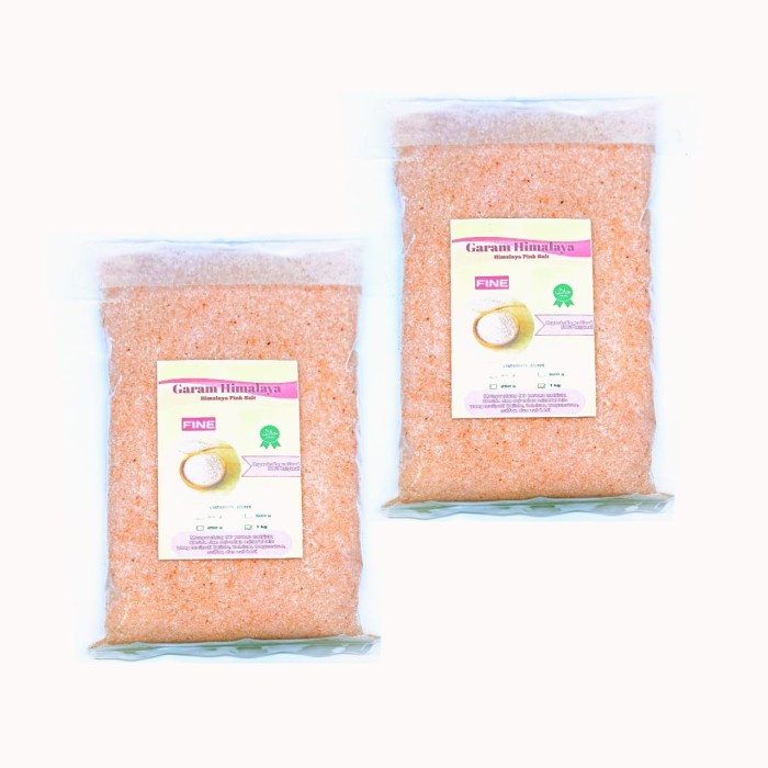 

Terlaris Garam Himalaya Pink Organik 1 kg