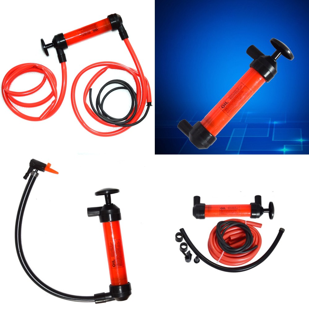 Pompa Tangan Alat Transfer Oli Minyak Bensin Mobil Motor Drum Jerigen - Pompa Manual Portabel Minyak
