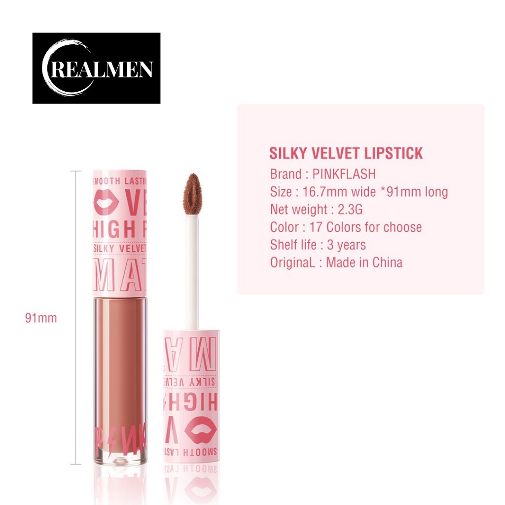 *RM* READY! PINKFLASH PinkDiary Silky Lip Cream/ LIP VELVET PINKFLASH