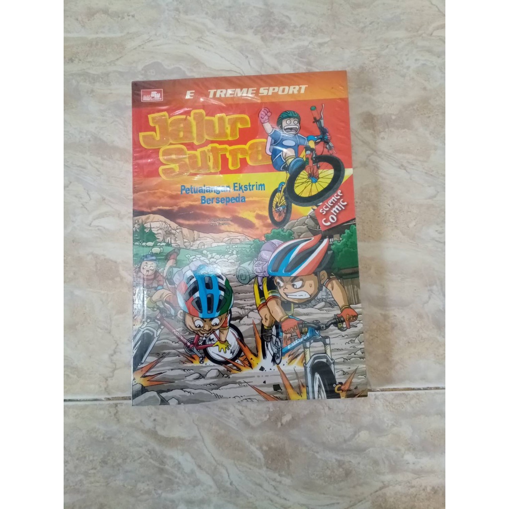 Buku Cerita Bergambar Anak Science Comic Extreme Sport Jalur Sutra Petualangan Ekstrim Bersepeda