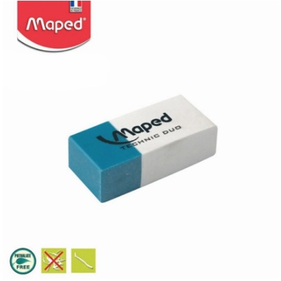 

Penghapus Maped 2 in 1 Hapus Tinta Pen dan Pensil Technic Duo Eraser