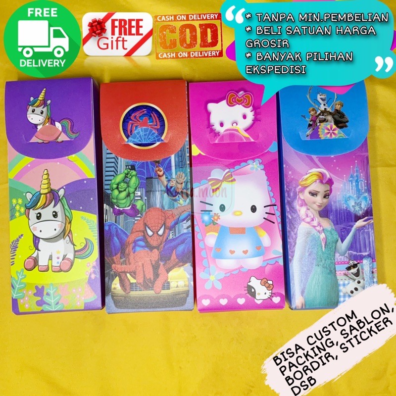 

Promo termurah Souvenir Ulang Tahun Anak Tempat Pensil Karakter Boneka