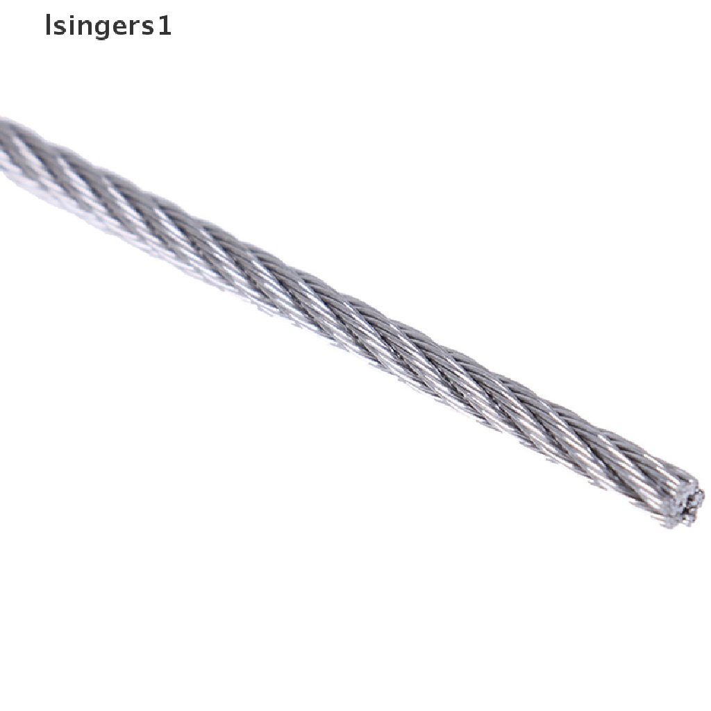 [lsingers1] 5m 304 stainless steel soft wire rope soft fishing lifting cable clothesline Boutique