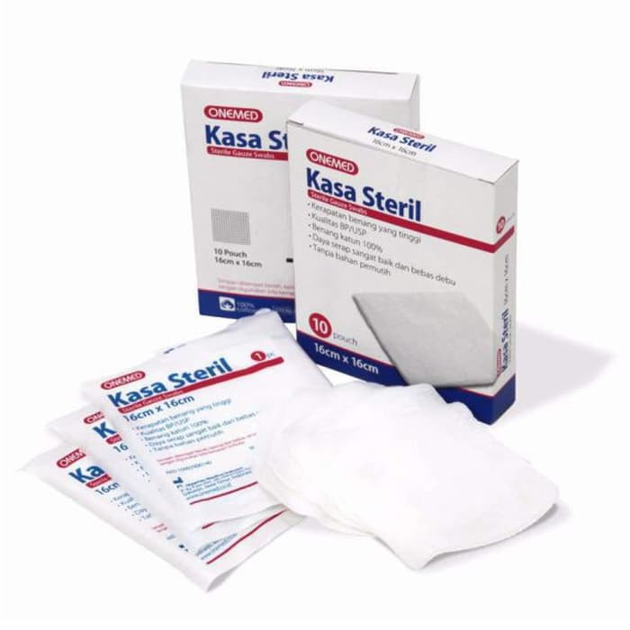 New Kasa Steril Onemed 16x16cm box isi 10