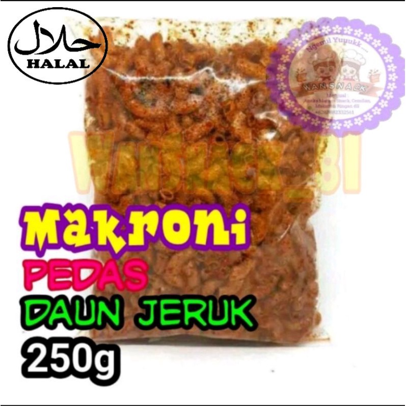 

makroni pedas bumbu daun jeruk 250g