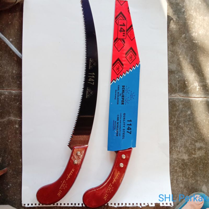 GERGAJI KOPI SCHLIEPER CAP MATA - GRAJI DAHAN RANTING BONSAI LENGKUNG SIAP PAKAI - GERGAJI KAYU