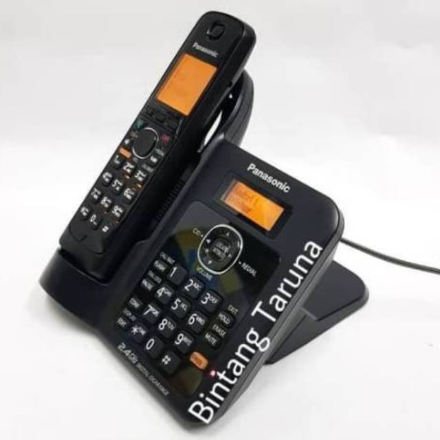 Wireless Phone Panasonic KX-TG3811 Telpon Wireless Panasonic KX-TG3811 Telfon Wireless 3811 (Hitam)