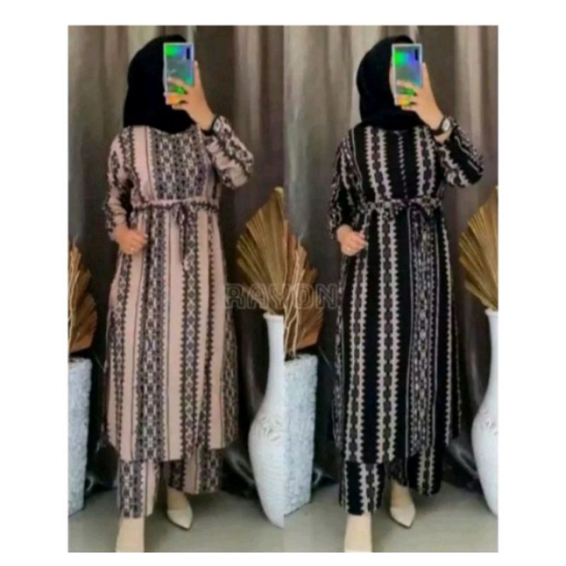 SETELAN MALIKA SERUT BUSUI JUMBO XXL //SETELAN RAYON MALIKA SERUT // ONE SET MALIKA