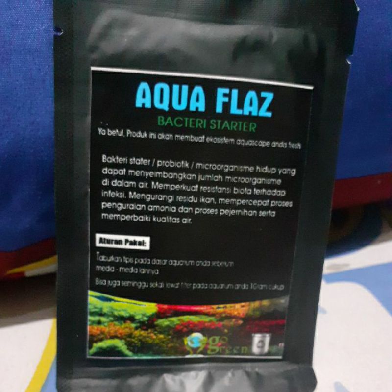 bakteri starter sachet aquaflaz