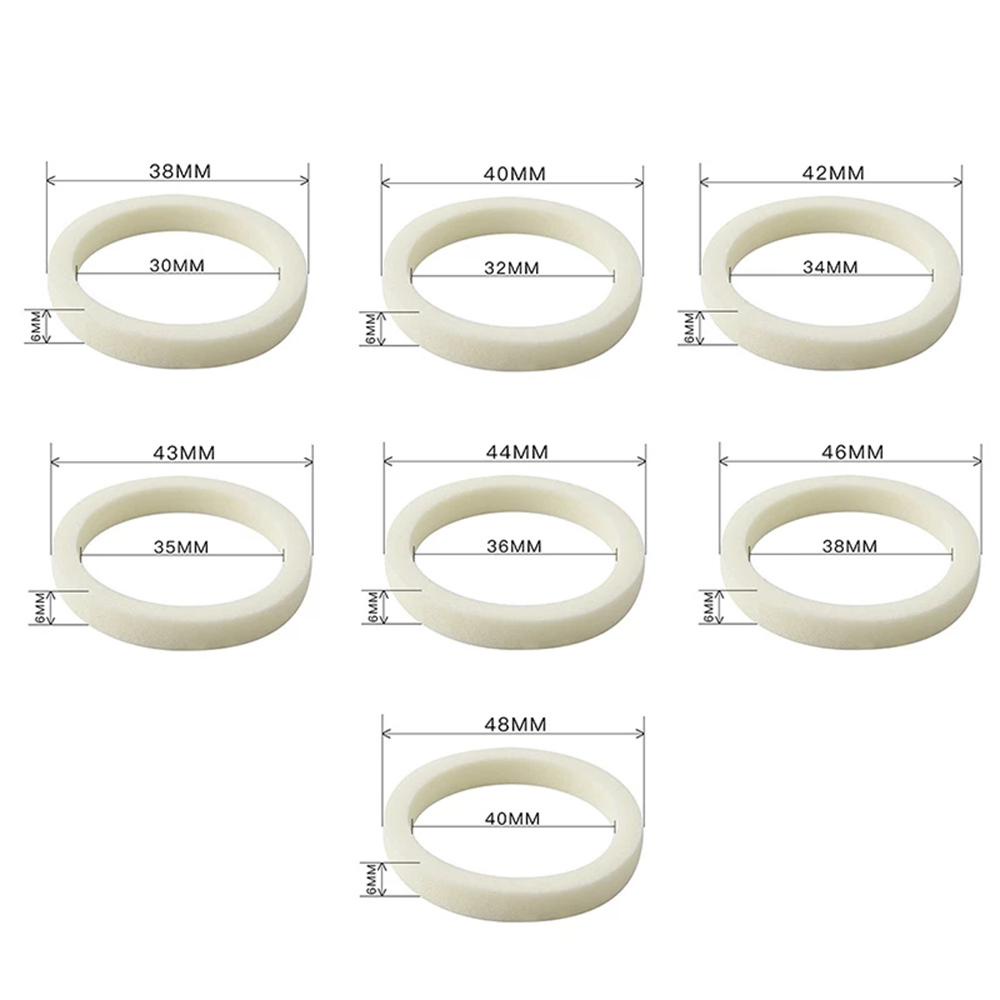 Ring Spons Garpu Depan Agustinina 2pcs/pack Tahan Lama30 /32 /34 /35 /36 /38 /40mm Aksesoris Sepeda MTB Shock Absorb Seal Ring