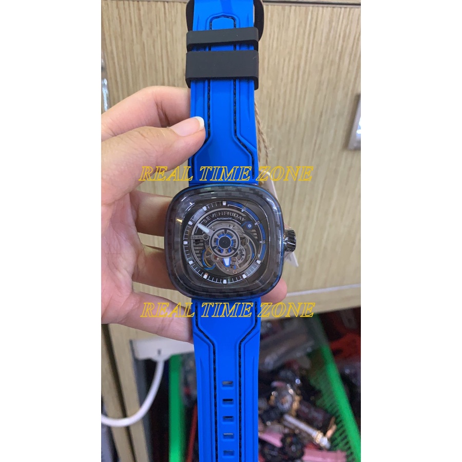 New arrivalJam Pria sevenfriday sf-s3/02 blue swiss eta factory matic 47mm garansi 1th