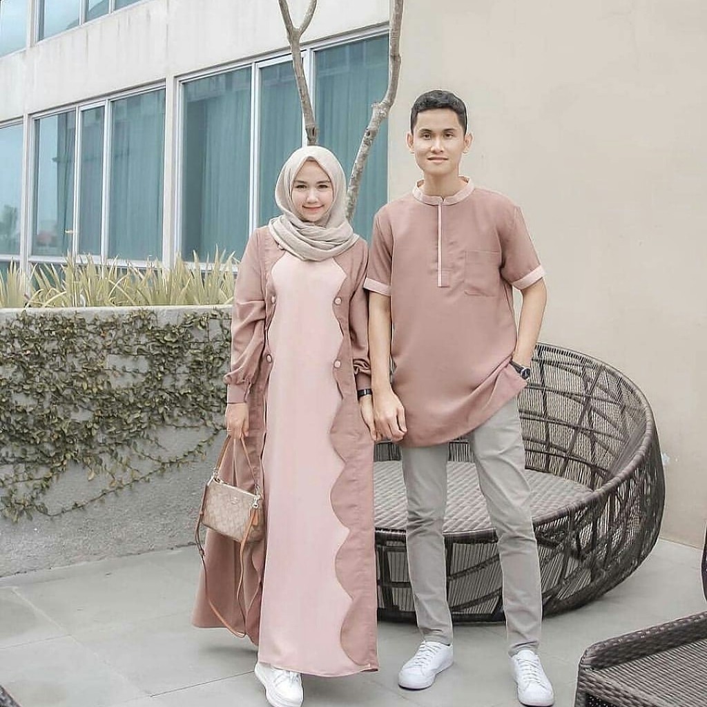 Gisel Couple / Gamis Couple / Gamis Set Murah