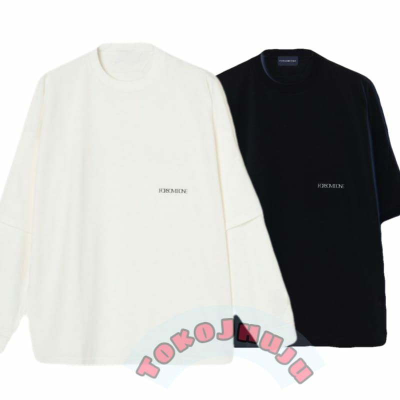 Baju Kaos BTS JK Jungkook For Someone Logo Kiri Tengah