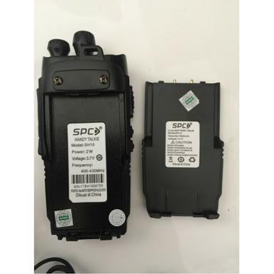 Sepasang Handy Talkie  HT  SPC SH10 UHF Walky Talky  SH 10 Original Garansi 1 Tahun