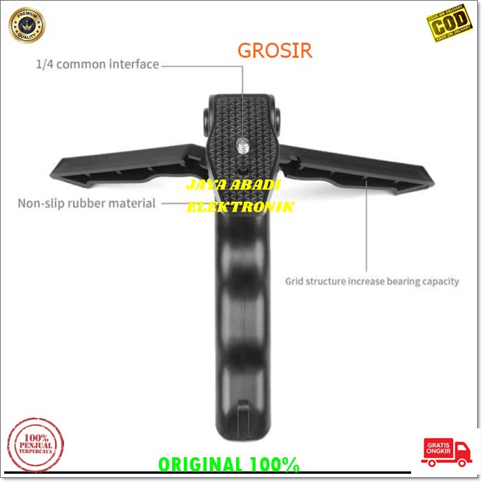 J226 ORIGINAL TRIPOD TRIPODS MINI U TANGAN LIPAT KAKI TIGA MONOPOD PEGANGAN HP KAMERA PENYANGGA DUDUKAN POD MOBILE STAND STANDING GANTUNGAN HOLDER U LIPAT KAKI TIGA MONOPOD PEGANGAN HP HANDPHONE KAMERA PENYANGGA DUDUKAN POD MOBIL UNIVERSAL KOKOH STABIL