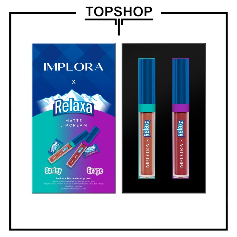 IMPLORA x RELAXA Matte Lipcream (Limited Edition)