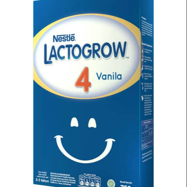 

LACTOGROW 4 750GR dg varian rasa VANILA & MADU