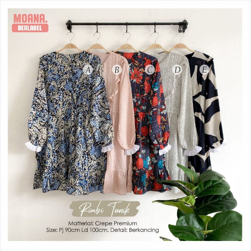 RIMBI TUNIK PREMIUM ORIGINAL BY MONA