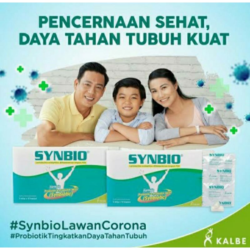 SYNBIO box pribiotik 30 kapsul