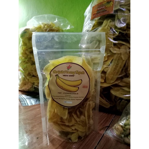 

Kripik pisang kepok mini